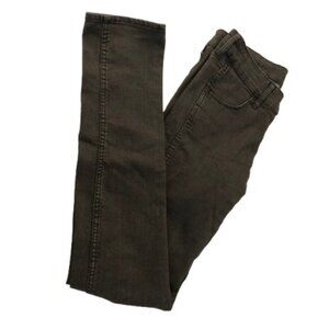 Denim gray skinny jeans - size 26x32